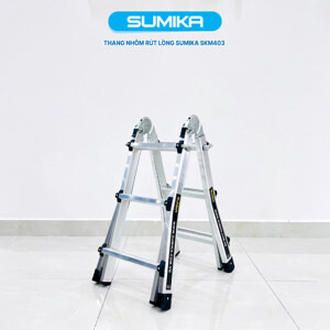 Thang nhôm gấp chữ A Sumika SKM-403