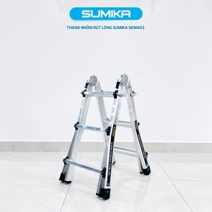 Thang nhôm gấp chữ A Sumika SKM-403