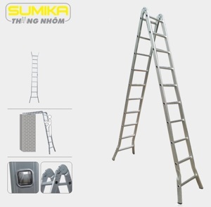 Thang nhôm gấp chữ A Sumika SK210