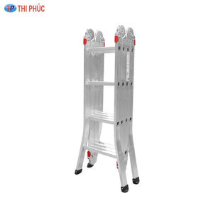 Thang nhôm gấp đoạn Ameca AMC-M204C