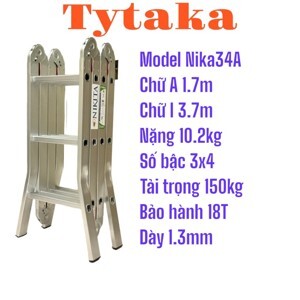 Thang nhôm gấp khúc Nikita TGA37