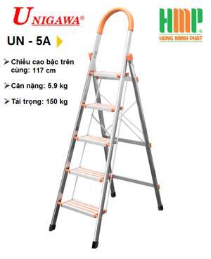 Thang nhôm ghế 5 bậc Unigawa UN-5A