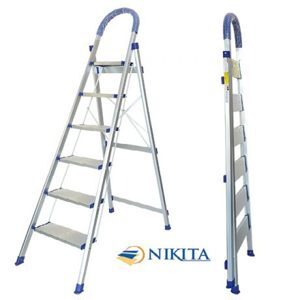 Thang nhôm ghế 6 bậc Nikita NKT-DL06