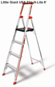 Thang nhôm Little Giant Flip-N-Lite 6' Platform Ladder