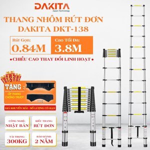 Thang nhôm rút Dakita DKT-138