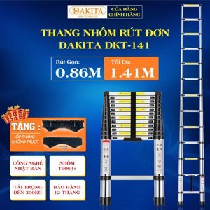 Thang nhôm rút Dakita DKT-141