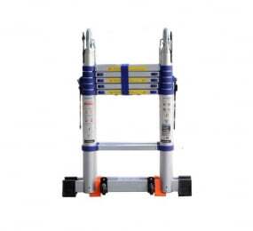Thang nhôm rút đôi chữ A Jumbo A190B - 3.8 mét