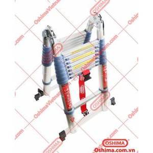 Thang nhôm rút đôi chữ A Oshima TA-50 - 5 mét