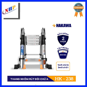 Thang nhôm rút đôi Hakawa HK-238 (HK238)