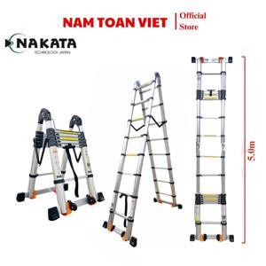 Thang nhôm rút đôi Nakata TY-638