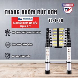 Thang nhôm rút đơn DIY TL-I-38