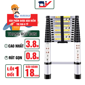 Thang nhôm rút đơn DIY TL-I-38