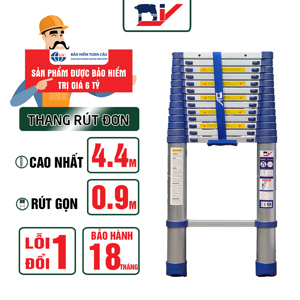 Thang nhôm rút đơn DIY TL-I-44S