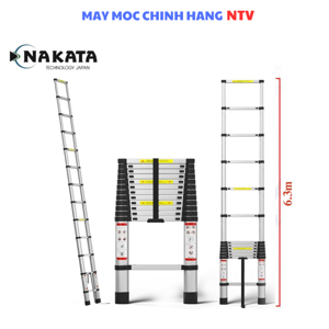 Thang nhôm rút đơn Nakata TY-618 - 6.3m
