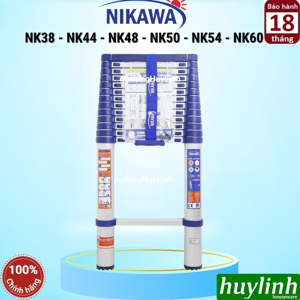 Thang nhôm rút đơn Nikawa NK-44