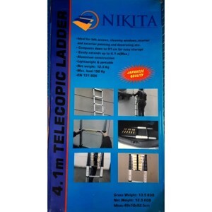 Thang nhôm rút đơn Nikita NKT-R58 - 5m8