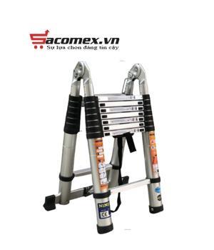 Thang nhôm rút gọn chữ A Ninda ND-44AI