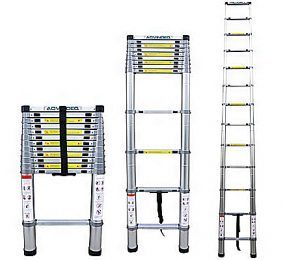 Thang nhôm rút gọn đơn Advindeq ADT208B