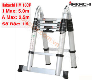 Thang nhôm rút gọn Hakachi HM-16CP