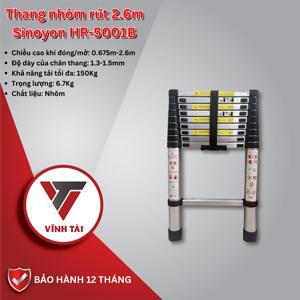 Thang nhôm rút gọn Sinoyon HR-5001B - 3.2m