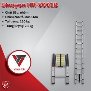 Thang nhôm rút gọn Sinoyon HR-5001B - 3.2m