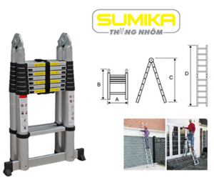 Thang nhôm rút gọn Sumika SK500D