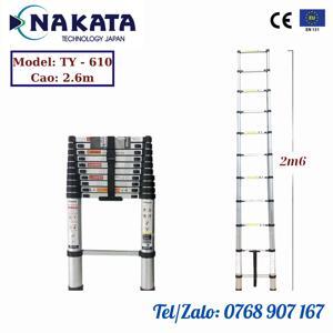 Thang rút đơn 2.6m Nakata TY-610