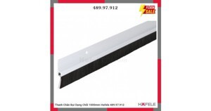 Thanh chắn bụi dạng chổi 1000mm đế nhôm Hafele 489.97.912