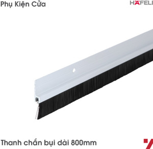 Thanh chắn bụi dạng chổi 900mm đế nhôm Hafele 489.97.911