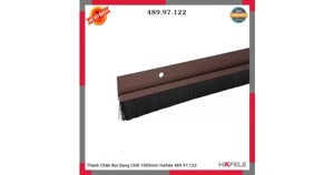 Thanh chắn bụi dạng chổi màu nâu 1000mm Hafele 489.97.122