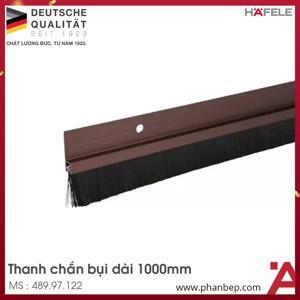 Thanh chắn bụi dạng chổi màu nâu 1000mm Hafele 489.97.122