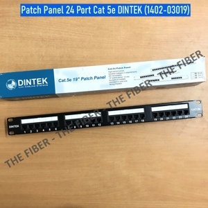 Thanh đấu nối cáp Patch panel DINTEK 1402-03019