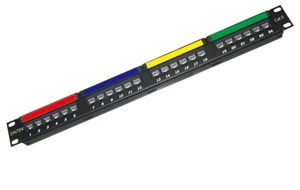 Thanh đấu nối cáp Patch panel DINTEK 1402-04011