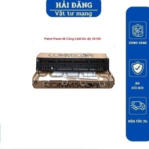 Thanh đầu nối Patch Panel AMP 48 Port Cat5e P/N 1479155-2