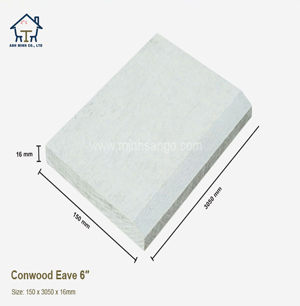 Thanh diềm mái Conwood Eave 6″