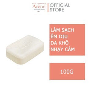 Thanh kem rửa mặt và tắm cho da khô Avene Cold Cream Ultra Rich Cleansing Bar 100ml