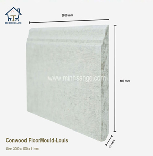 Thanh len chân tường Conwood FloorMould-Louis