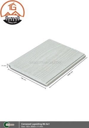 Thanh len chân tường Conwood Lapsiding BG 6×1