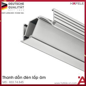 Thanh nhôm gắn âm góc chiếu nghiêng Hafele 833.74.845