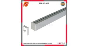 Thanh nhôm gắn tường Hafele 521.00.009