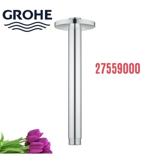 Thanh nối bát sen trần Ntempesta 186mm Grohe 27559000