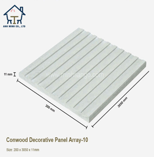 Thanh tấm ốp tường Conwood Decorative Panel Array-10