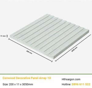 Thanh tấm ốp tường Conwood Decorative Panel Array-10