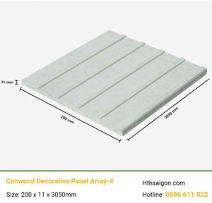 Thanh tấm ốp tường Conwood Decorative Panel Array-4