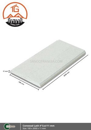 Thanh tấm ốp tường Conwood Lath 4”cut/11mm