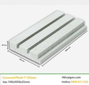 Thanh tấm ốp tường Conwood Plank 1"/25mm