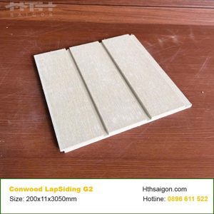 Thanh tấm ốp tường xi măng Conwood Lapsiding G2