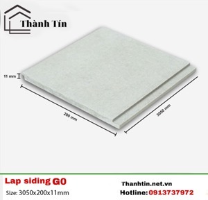 Thanh tấm ốp tường xi măng Conwood Lapsiding G0