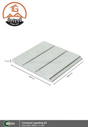 Thanh tấm ốp tường xi măng Conwood Lapsiding G2