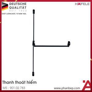 Thanh thoát hiểm màu đen Hafele 901.02.783